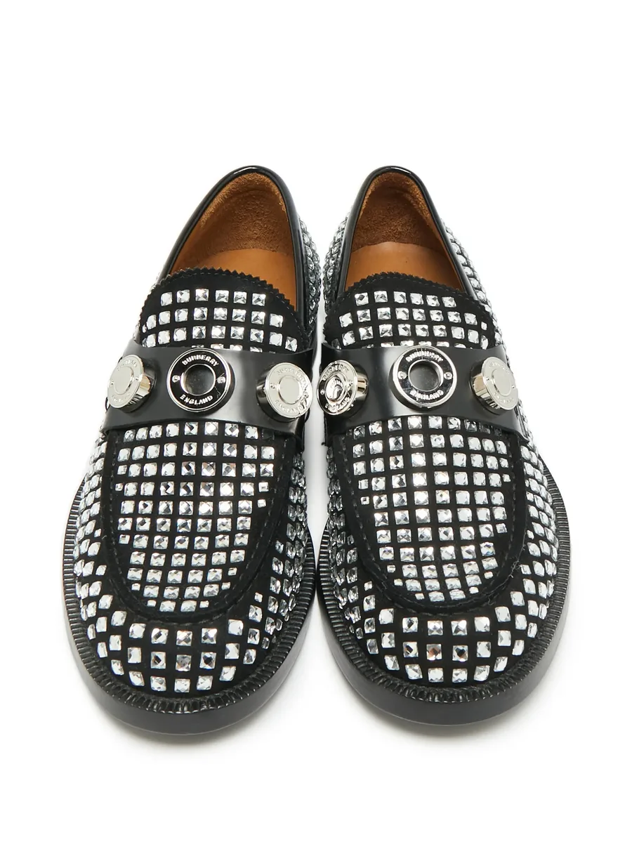 Broadbrook crystal-embellished loafers 3