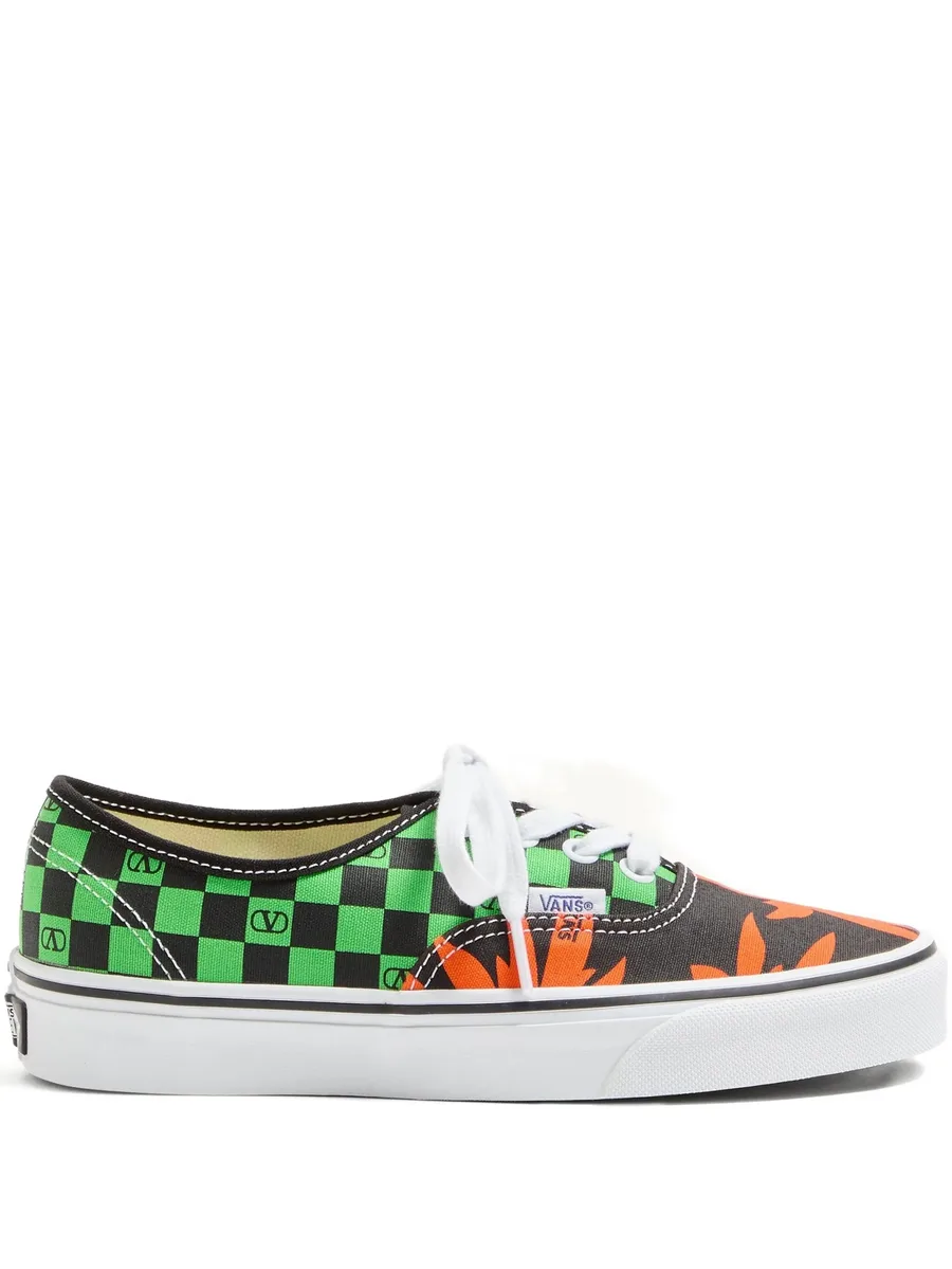 кеды Checkerboard Tropical Leaves из коллаборации с Vans 1