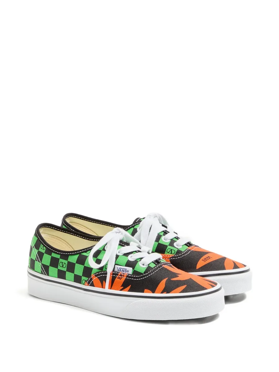 кеды Checkerboard Tropical Leaves из коллаборации с Vans 4