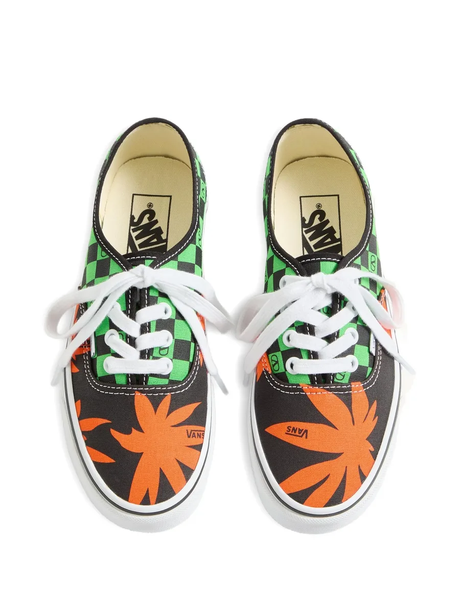 кеды Checkerboard Tropical Leaves из коллаборации с Vans 8