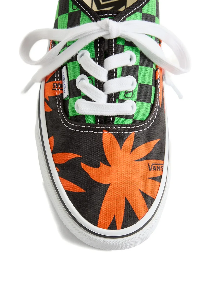 кеды Checkerboard Tropical Leaves из коллаборации с Vans 9