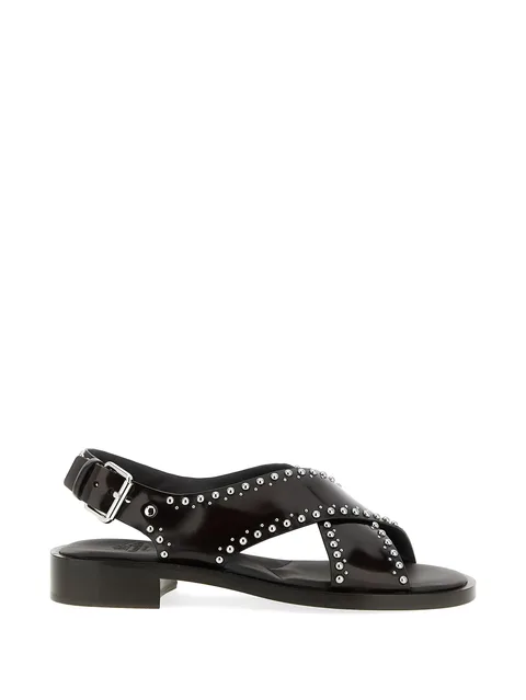 кожаные босоножки Remi