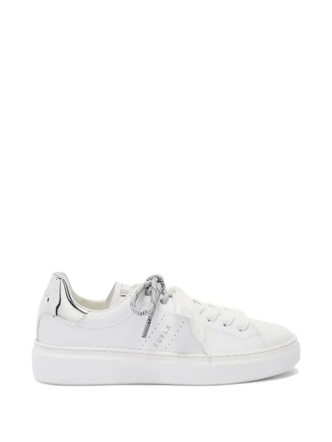 Hype silver-tone detail sneakers